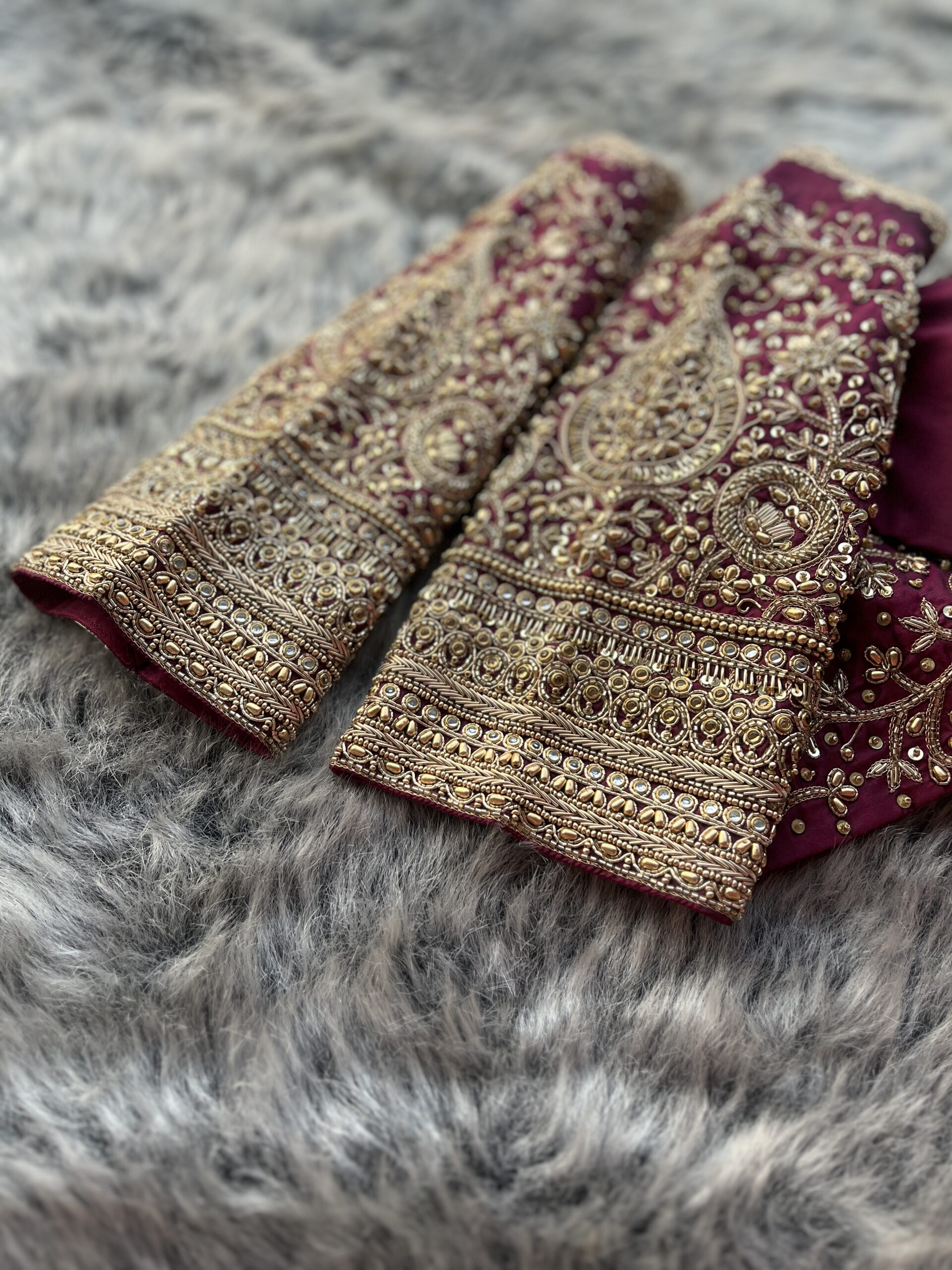 aari work blouses for new age bride